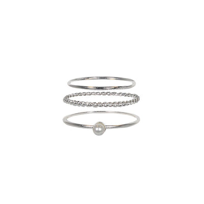 [TEST] Sterling Silver Pearl Rings