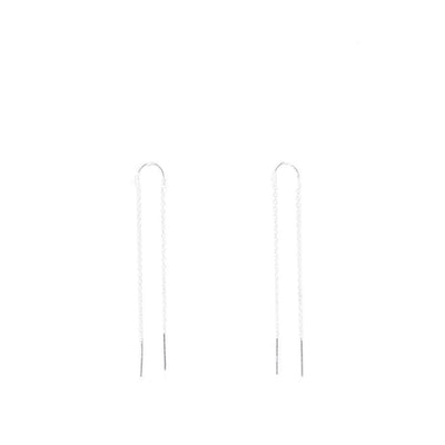 [TEST] Sterling Silver Thread Earring