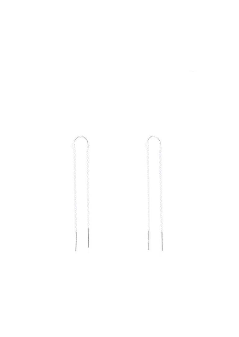 [TEST] Sterling Silver Thread Earring