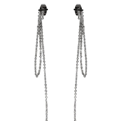 [TEST] Chain Loop Drop Earring