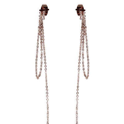 [TEST] Chain Loop Drop Earring