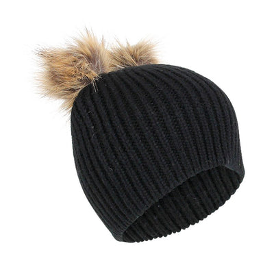 [TEST] Double Pom Pom Beanie