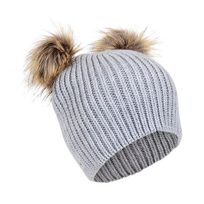 [TEST] Double Pom Pom Beanie