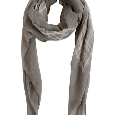 [TEST] Wide Scale Check Scarf