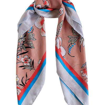 [TEST] Blush Base Floral Scarf