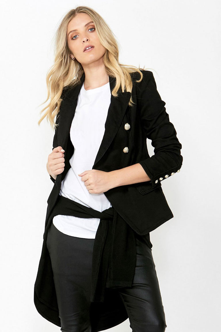 [TEST] Ellen Denim Blazer