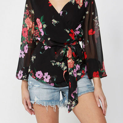 [TEST] Harriet Wrap Blouse