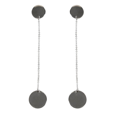 [TEST] Disc Drop Earrings