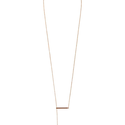 [TEST] Bar Lariat Necklace