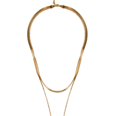 [TEST] Circle Double Chain Necklace