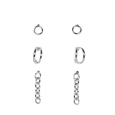[TEST] Chain Earring Set