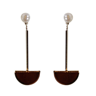 [TEST] Pearl Crest Drop Earring