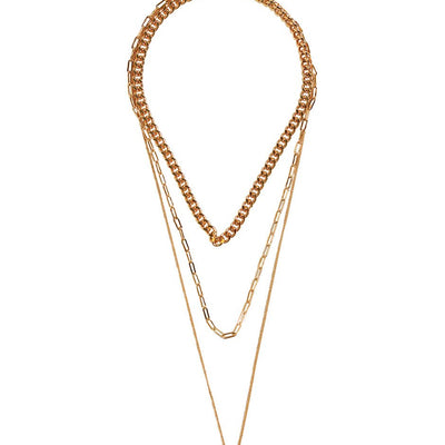 [TEST] Chunky Chain 3 Layer Necklace