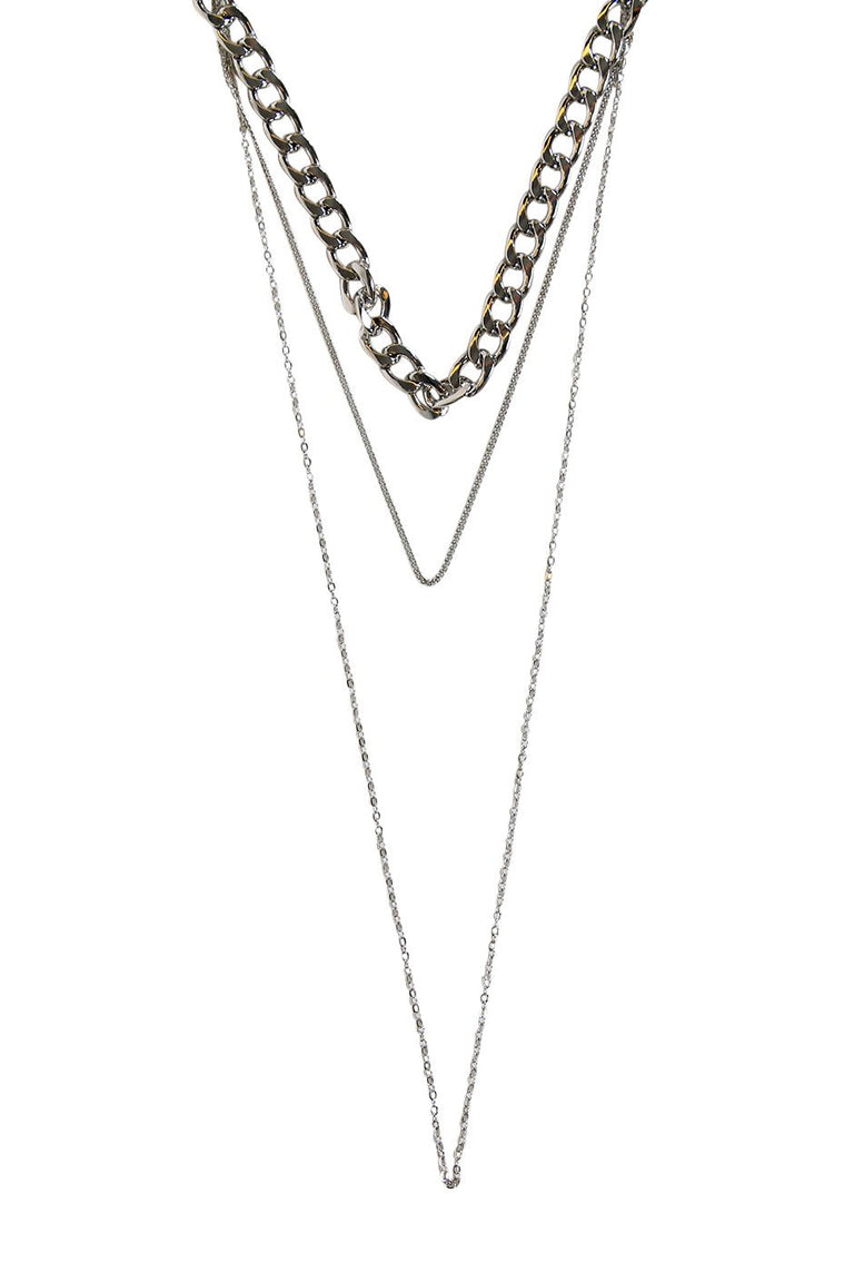 [TEST] Chunky Chain Layer Necklace
