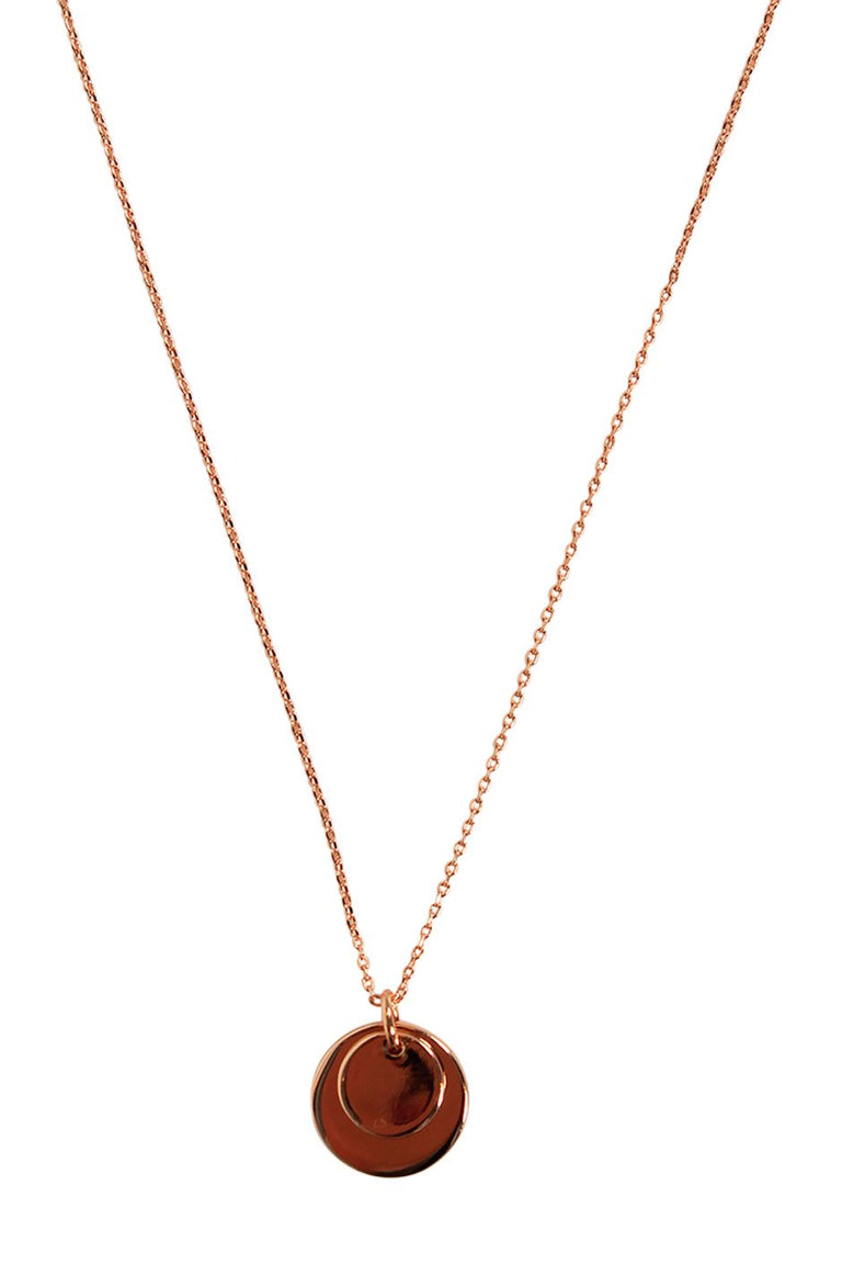 [TEST] Double Disk Necklace