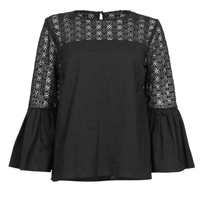 [TEST] Anna Lace Flared Sleeve Top
