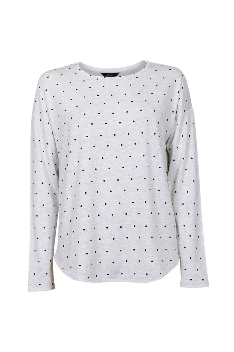 [TEST] Hailey Long Sleeve Print Tee