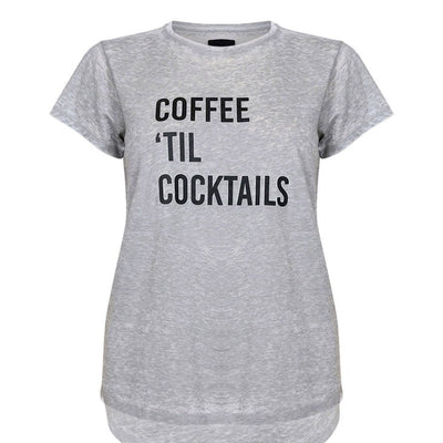 [TEST] Coffee Til Cocktails Tee