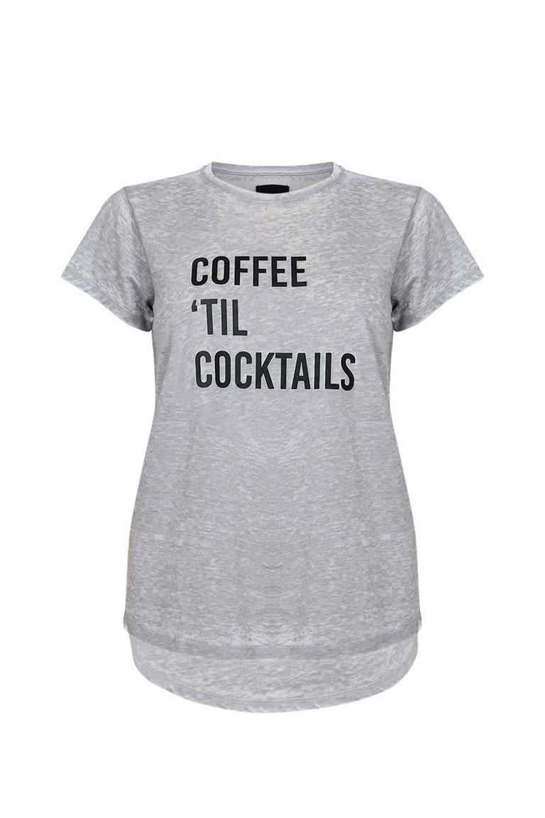 [TEST] Coffee Til Cocktails Tee