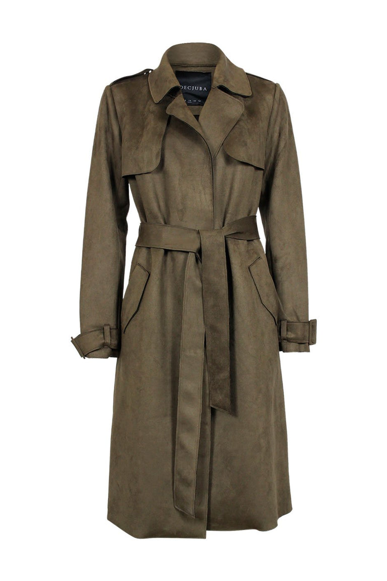 [TEST] Blair Suedette Trench Coat
