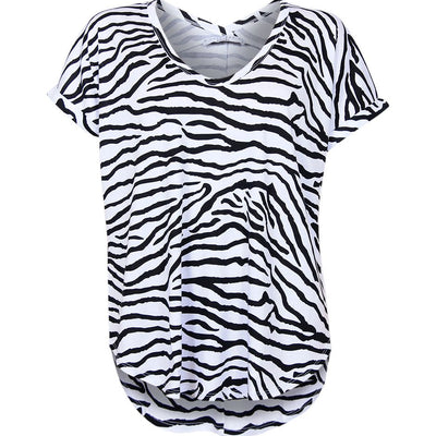 [TEST] Luxe Printed Boyfriend Tee