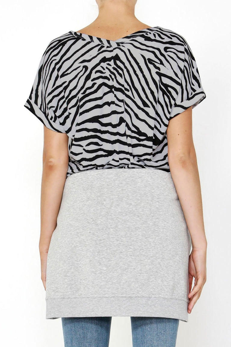 [TEST] Luxe Printed Boyfriend Tee