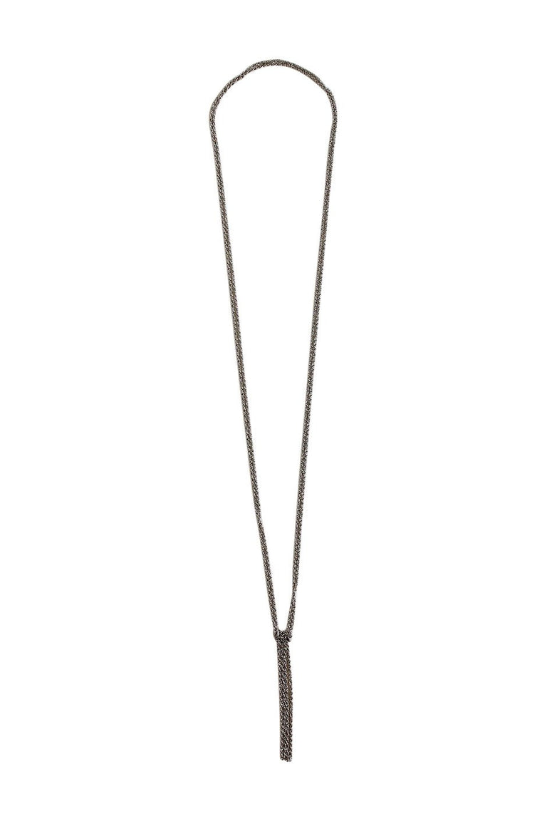 [TEST] Knot Tassel Necklace