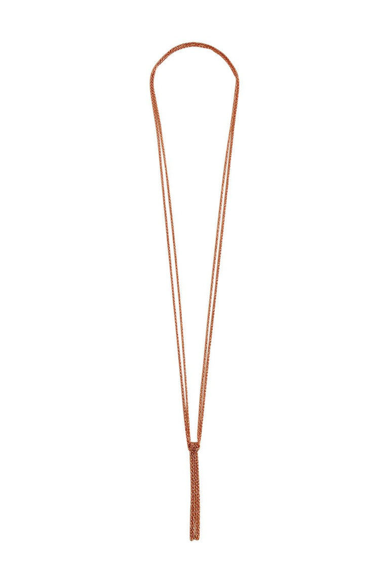 [TEST] Knot Tassel Necklace