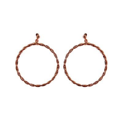 [TEST] Twist Hoop Earring