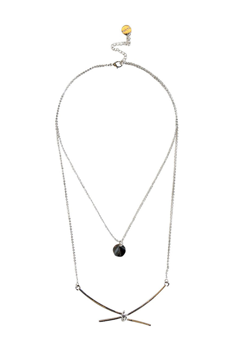 [TEST] Knot Two Layered Necklace