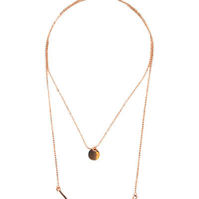 [TEST] Knot Two Layered Necklace
