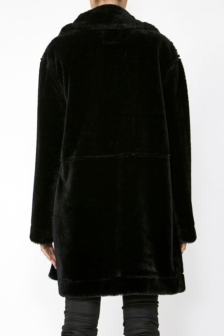 [TEST] Lilla Reversible Faux Fur Coat