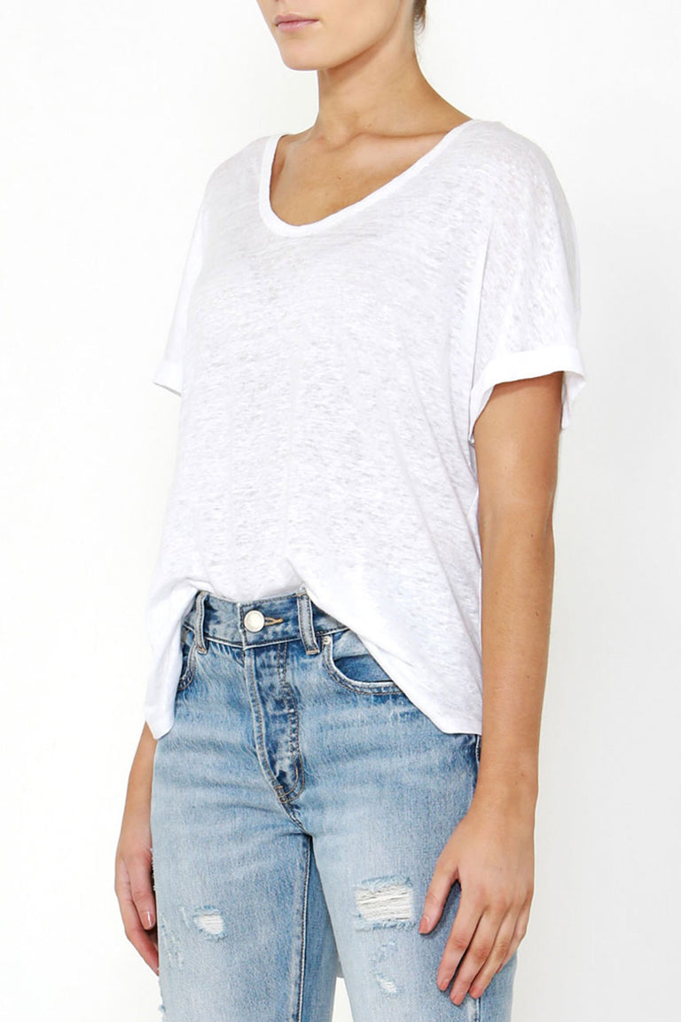 [TEST] Crosby Boyfriend Linen Tee