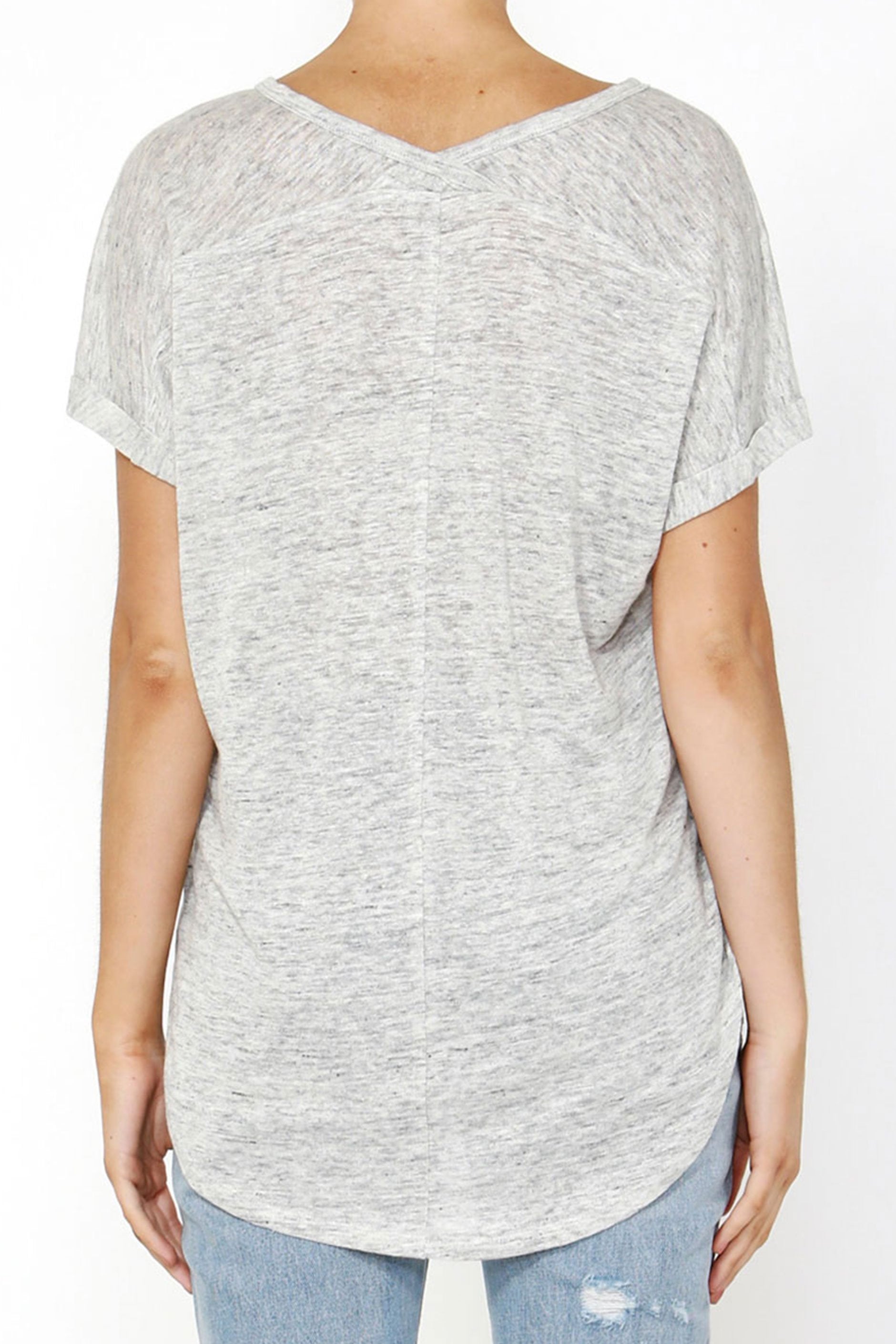 [TEST] Crosby Boyfriend Linen Tee