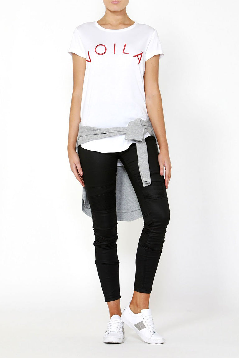 [TEST] Voila Embroidered Tee