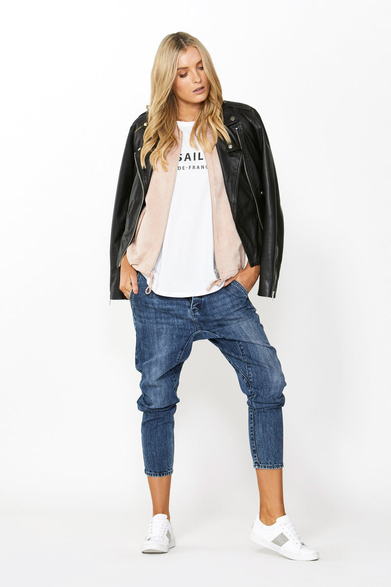 [TEST] Rosie Suedette Bomber Jacket