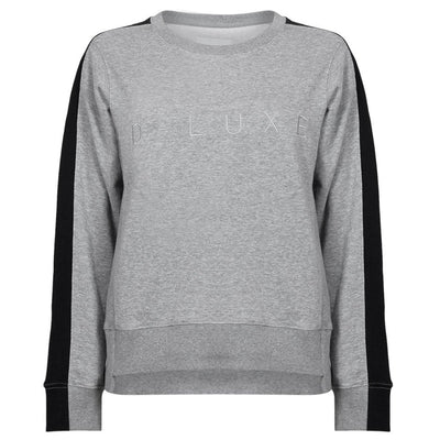 [TEST] Luxe Step Hem Stripe Sweat