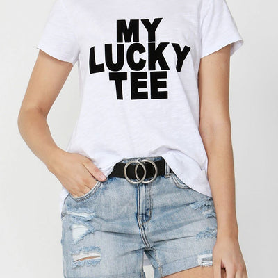 [TEST] Flocked Lucky Tee