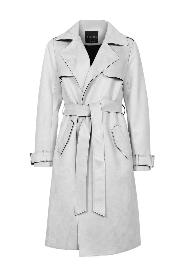 [TEST] Blair Suedette Trench Coat