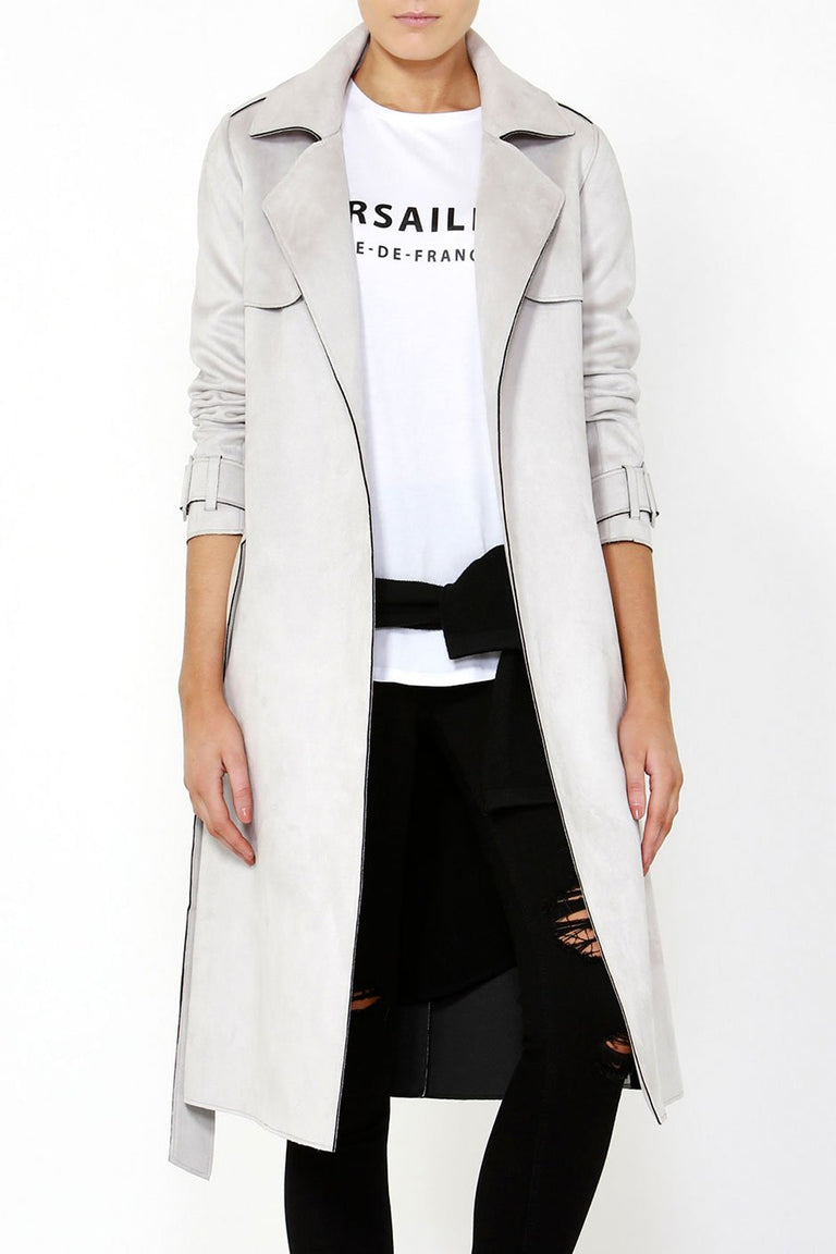 [TEST] Blair Suedette Trench Coat