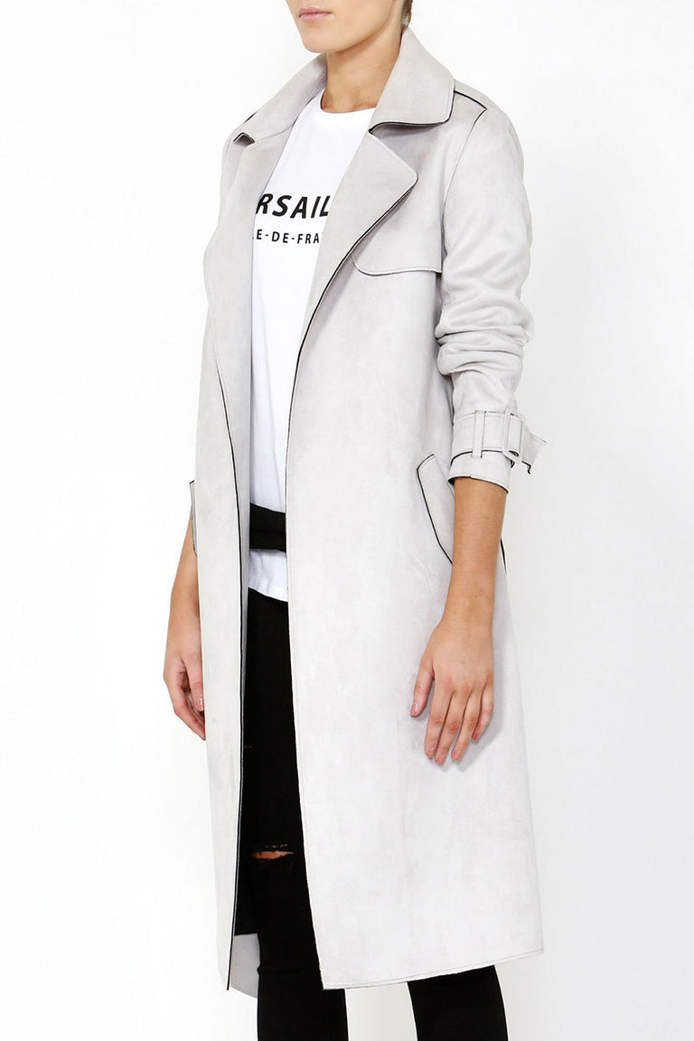 [TEST] Blair Suedette Trench Coat