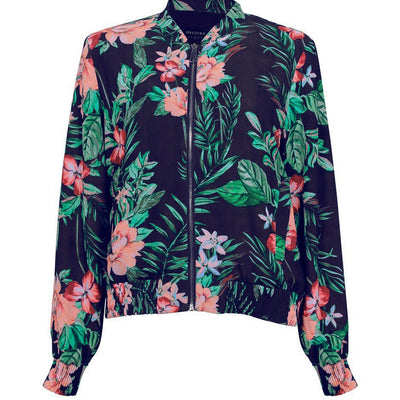 [TEST] Lucia Printed Bomber