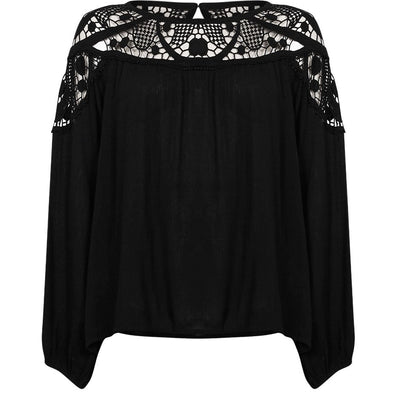 [TEST] Jenni Lace Trim Blouse