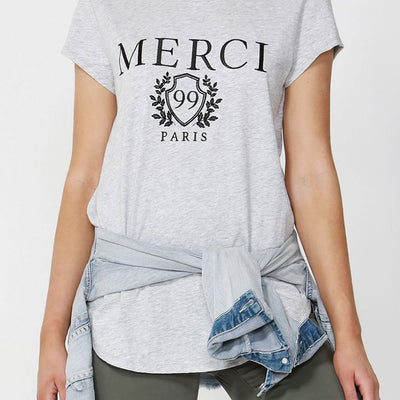 [TEST] Merci Embroidered Tee