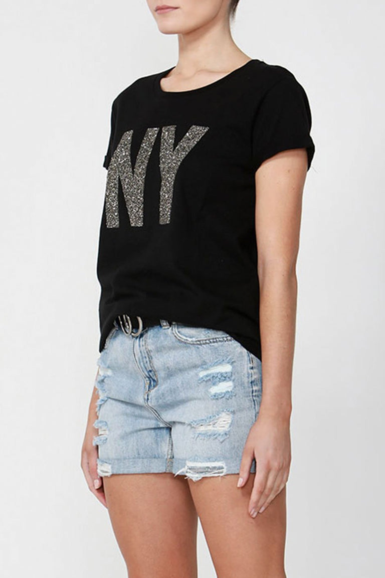 [TEST] NY Embellished Tee