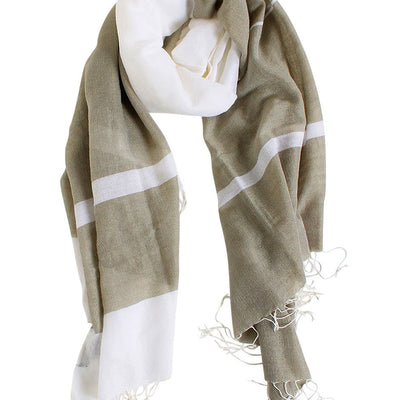 [TEST] Laura Block Tassel Scarf
