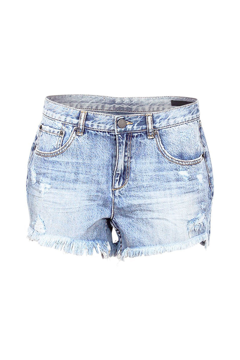 [TEST] Malibu Distressed Denim Short