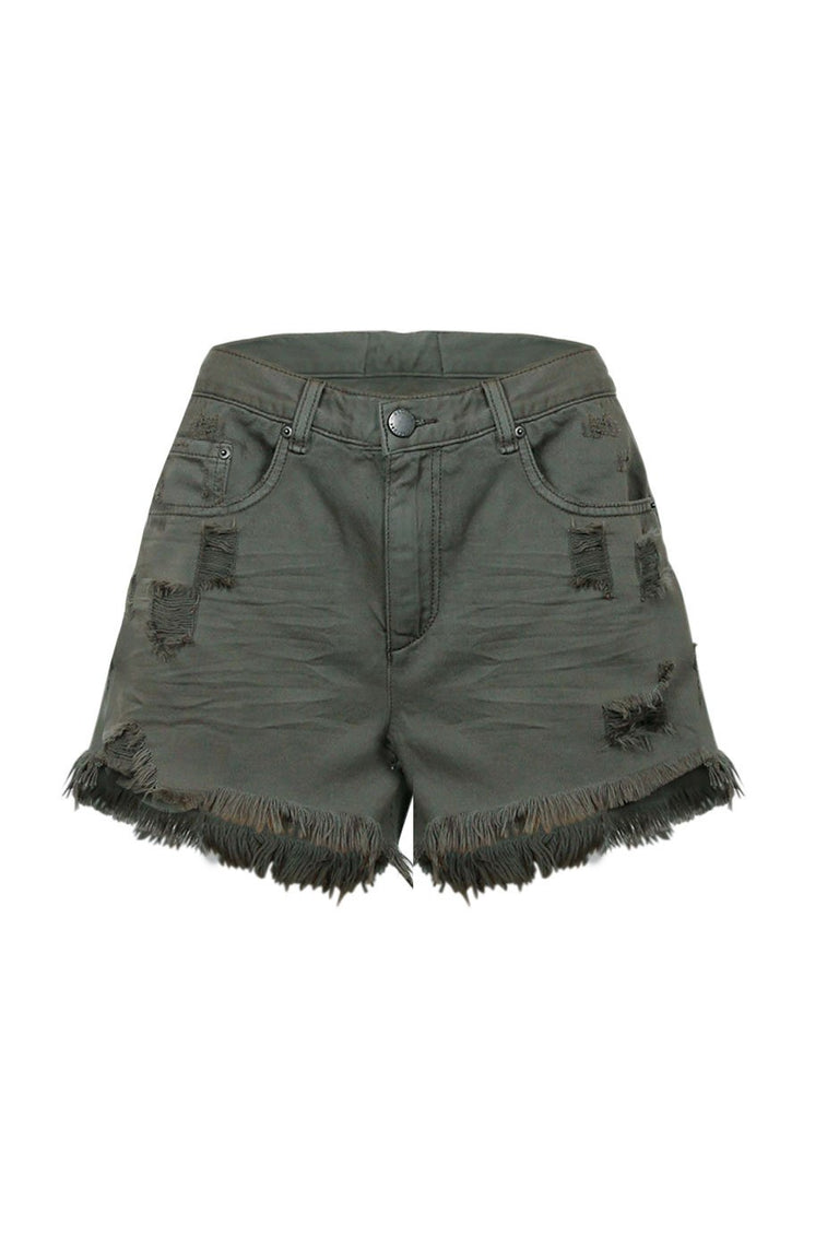 [TEST] Malibu Distressed Denim Short