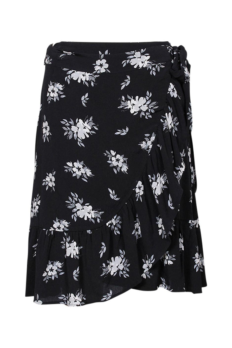 [TEST] Kayleigh Mini Wrap Skirt