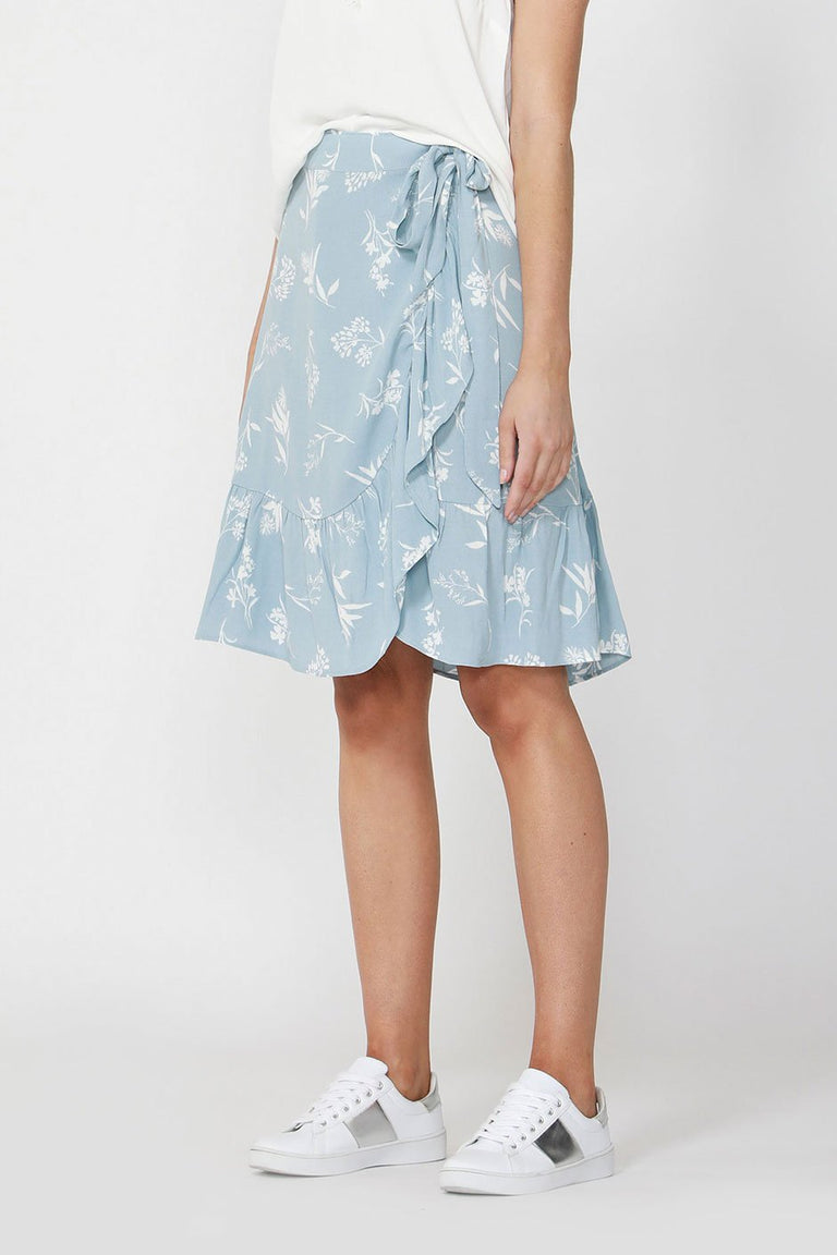 [TEST] Kayleigh Mini Wrap Skirt